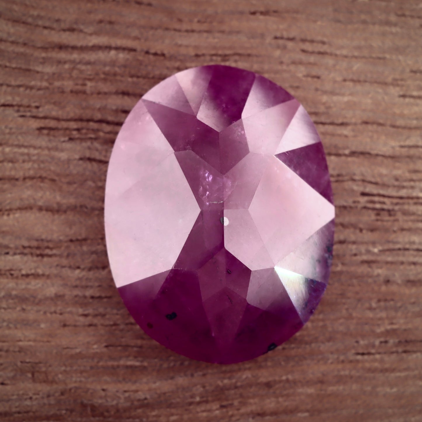 Oval Pinkish Red Ruby 14.5ct
