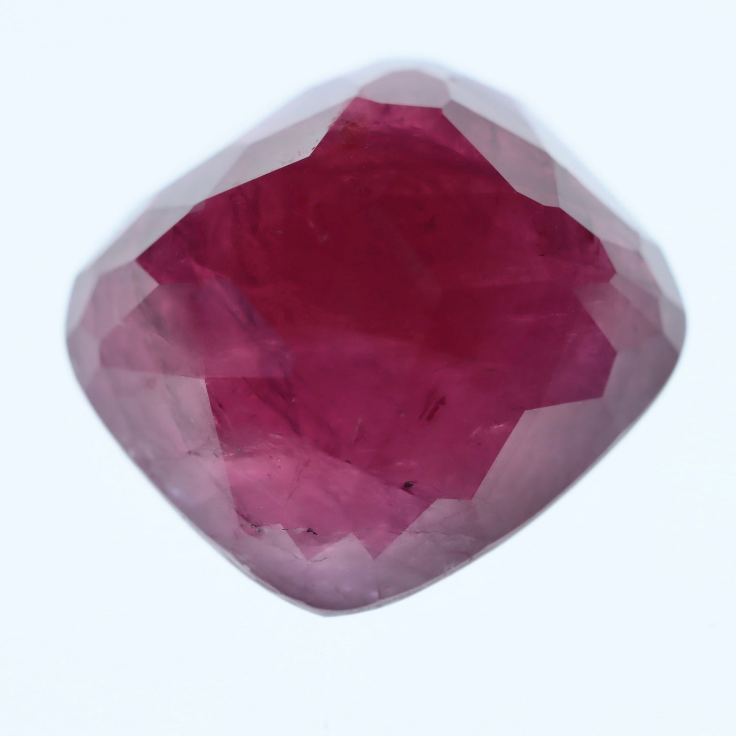Radiant Pinkish Red Ruby 14.86ct