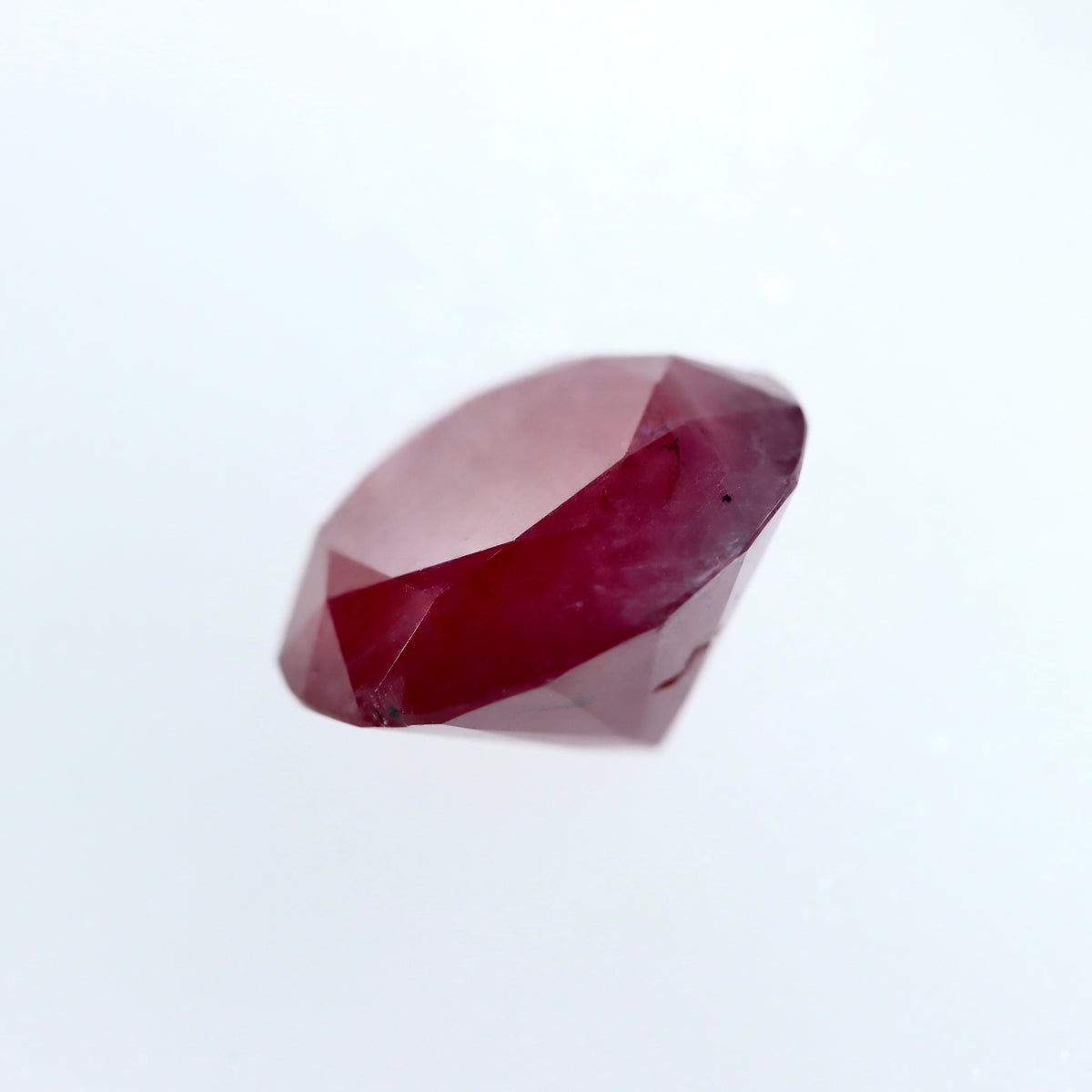 Round Pinkish Red Ruby 4.2ct
