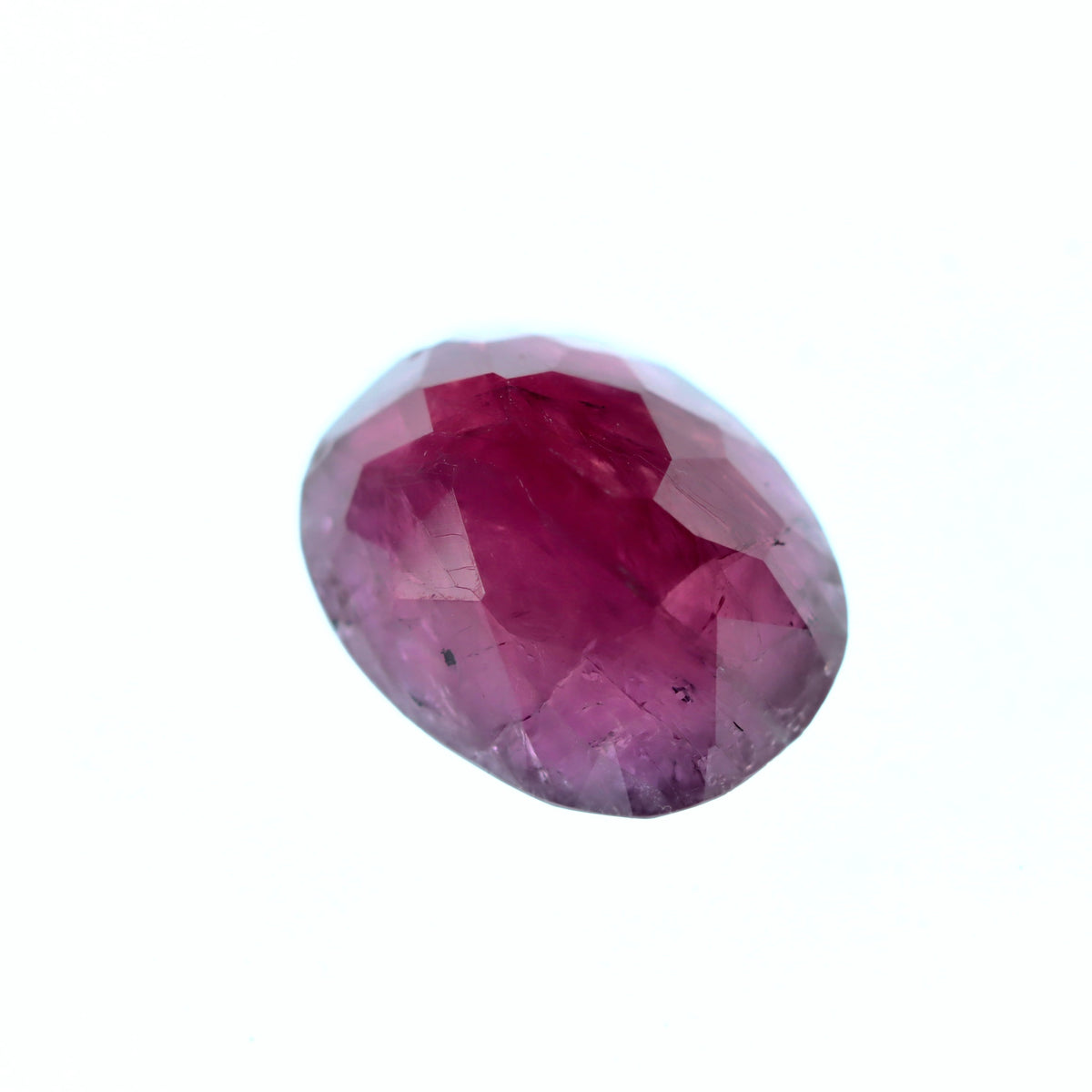 Oval Pinkish Red Ruby 4.93ct