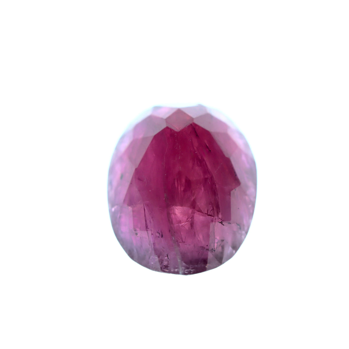Oval Pinkish Red Ruby 4.93ct