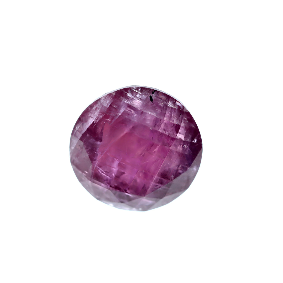 Round Pinkish Red Ruby 3.61ct