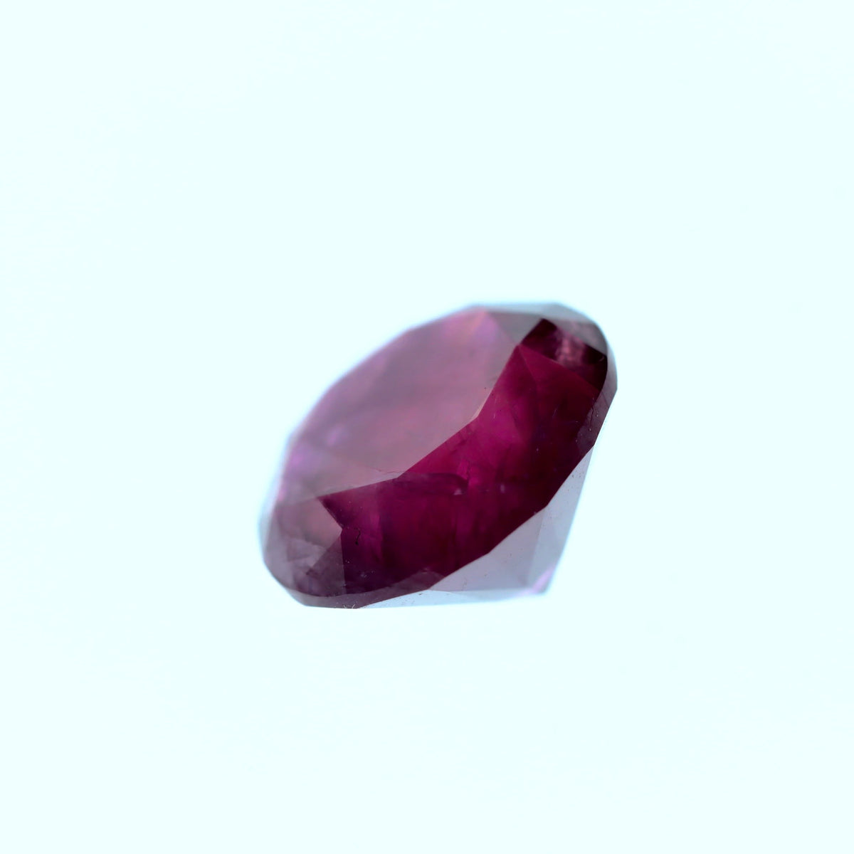 Round Pinkish Red Ruby 3.61ct