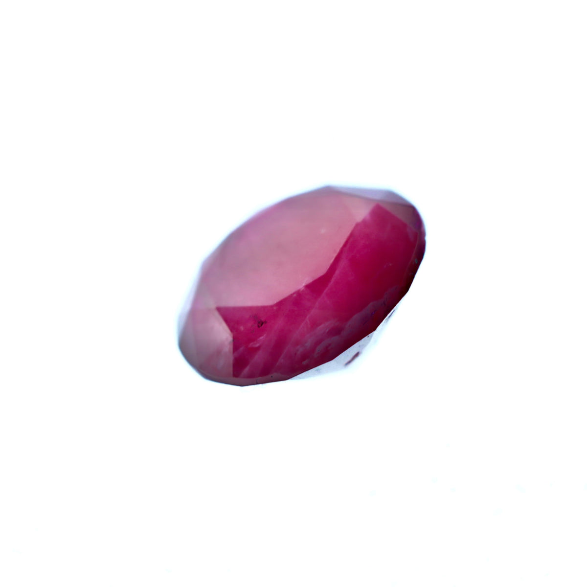 Round Pinkish Red Ruby 3.22ct