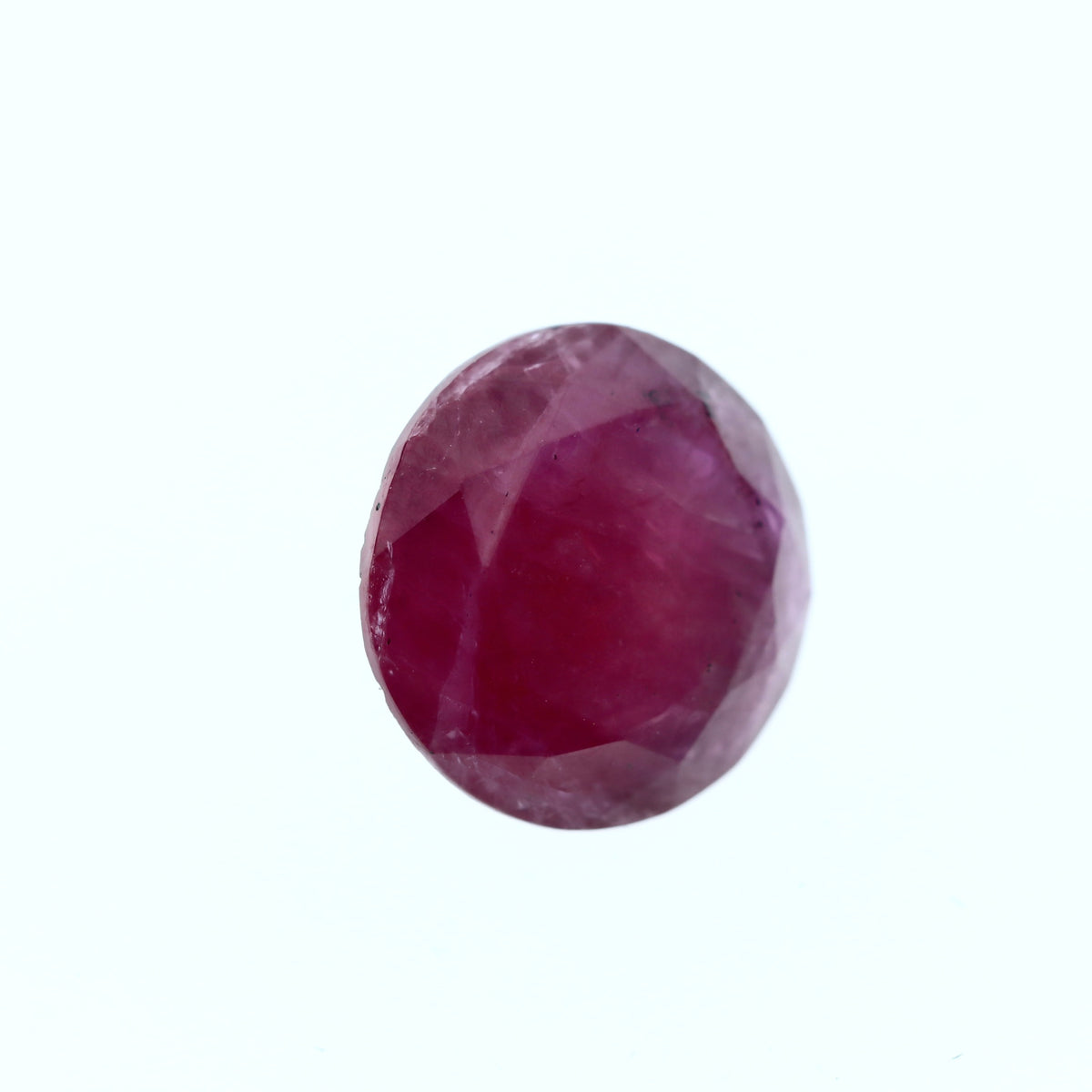 Round Pinkish Red Ruby 3.22ct