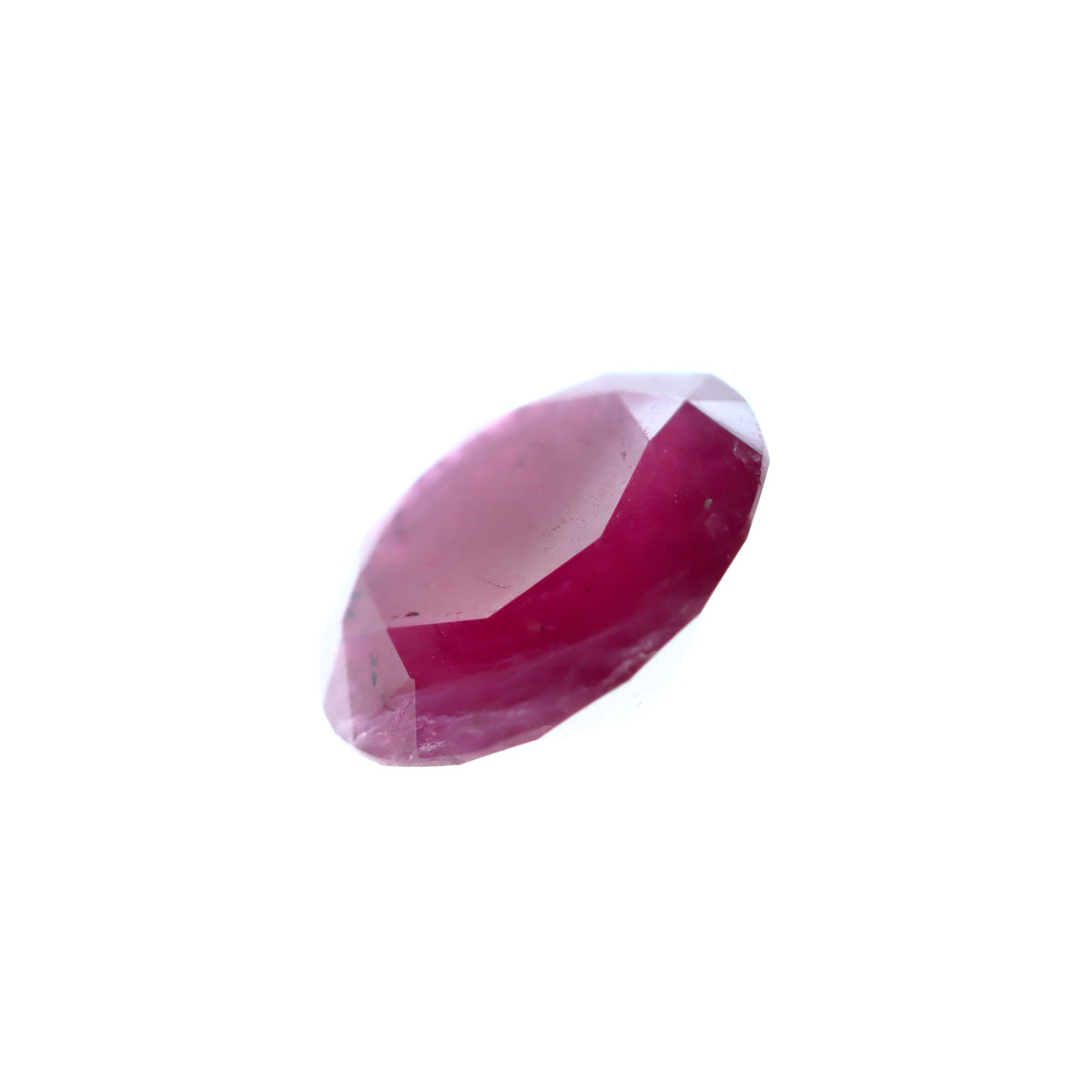 Round Pinkish Red Ruby 3.36ct