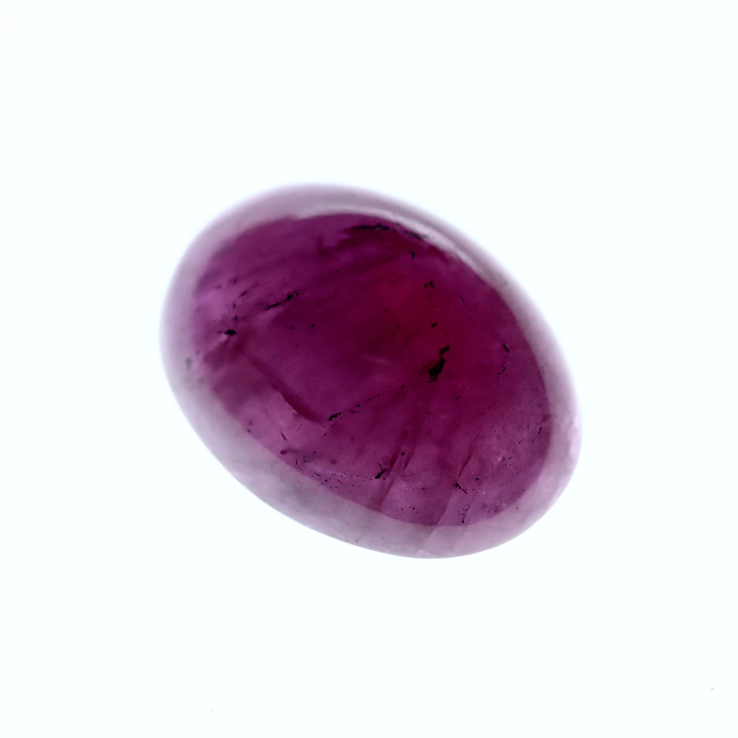 Cabochon Pinkish Red Ruby 5.07ct