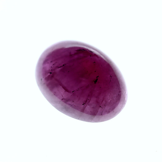 Cabochon Pinkish Red Ruby 5.07ct