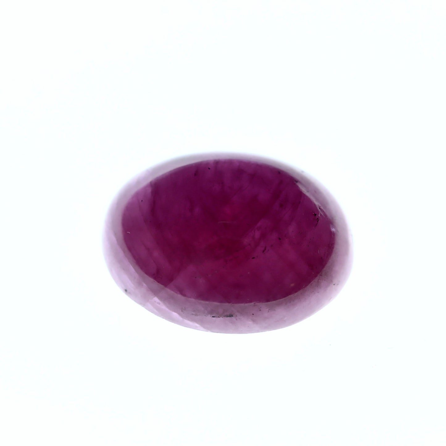 Cabochon Pinkish Red Ruby 5.47ct