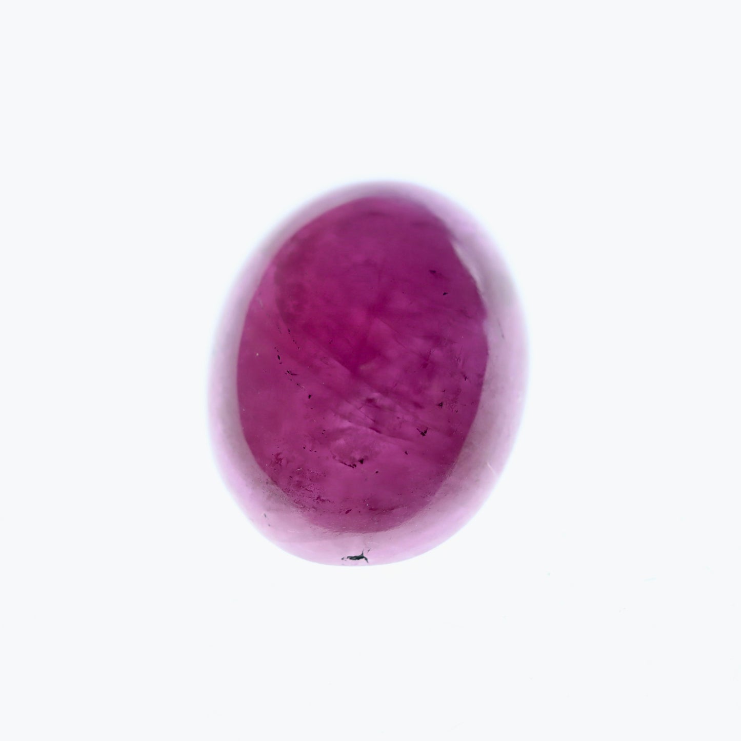 Cabochon Pinkish Red Ruby 5.47ct