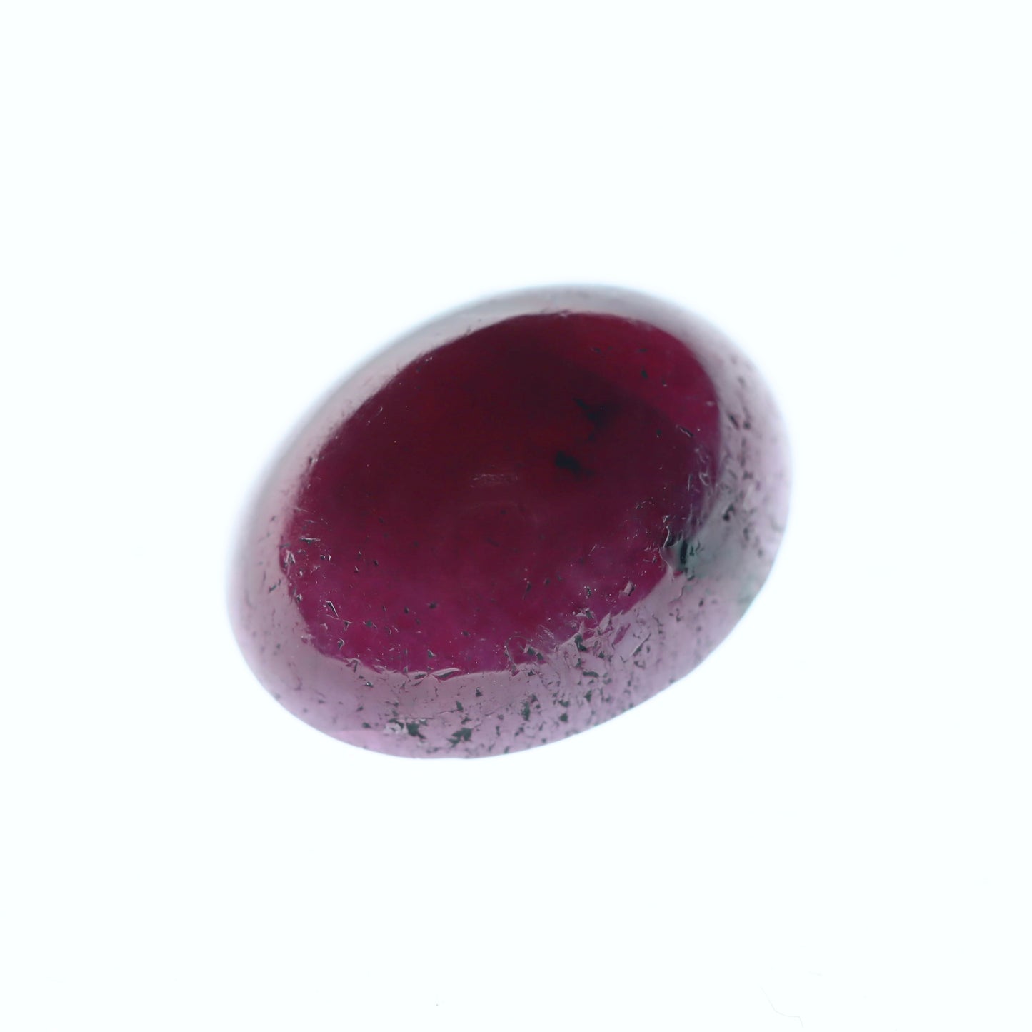 Cabochon Pinkish Red Ruby 4.87ct