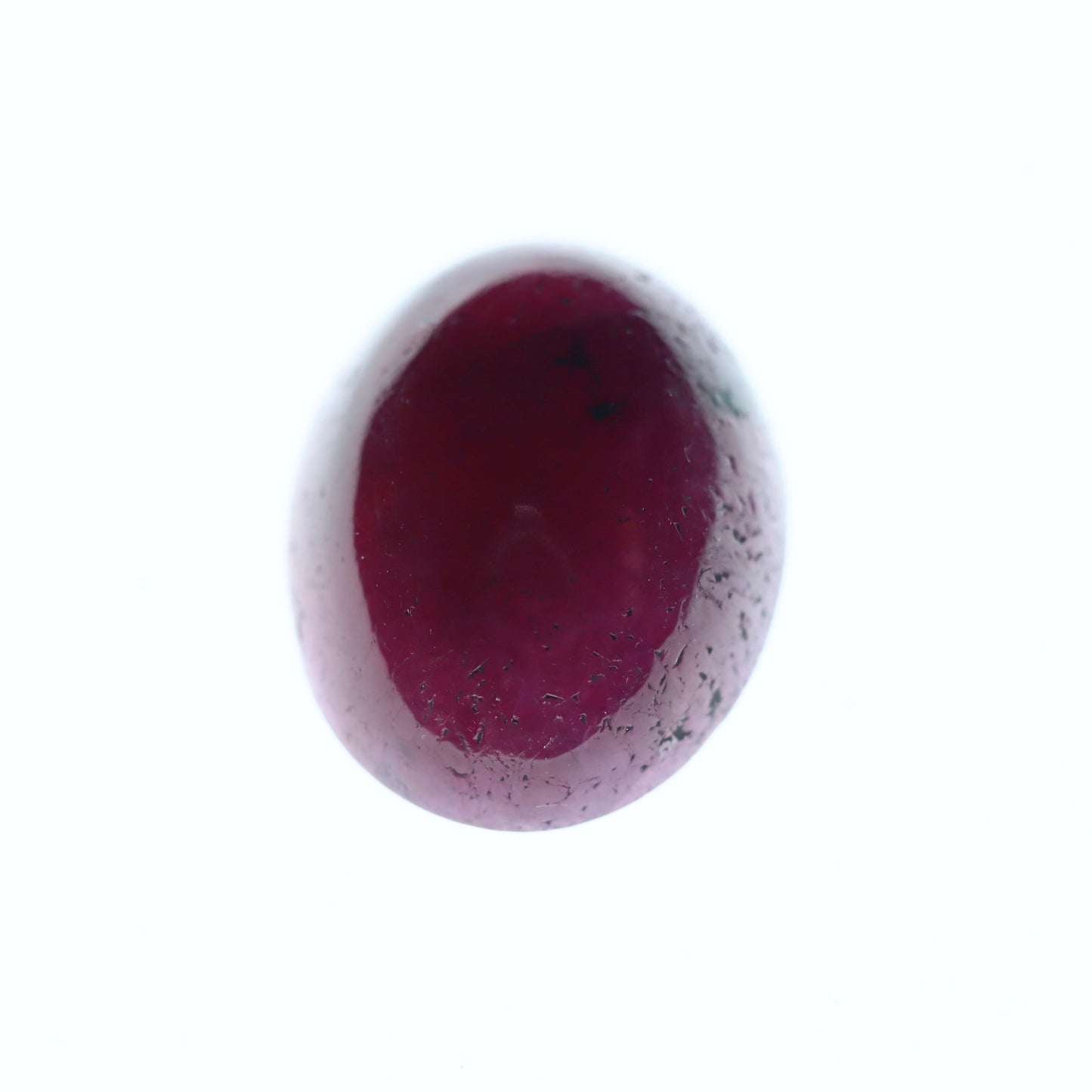 Cabochon Pinkish Red Ruby 4.87ct