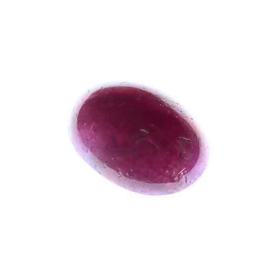 Cabochon Pinkish Red Ruby 4.21ct