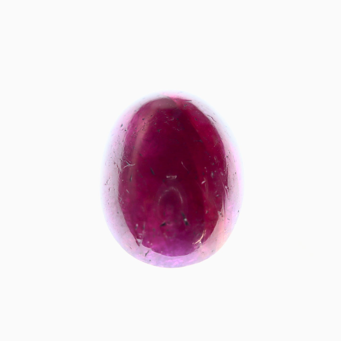 Cabochon Pinkish Red Ruby 4.21ct