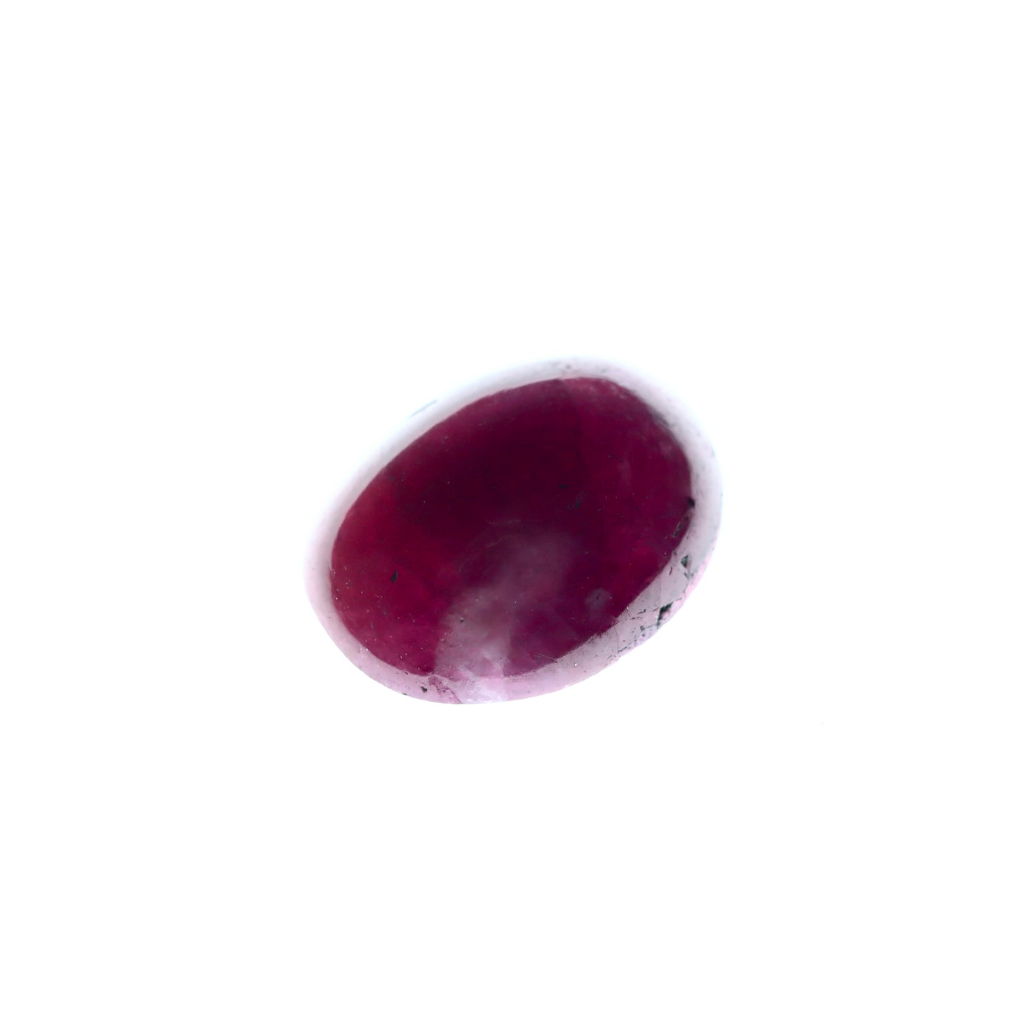 Cabochon Pinkish Red Ruby 2.44ct