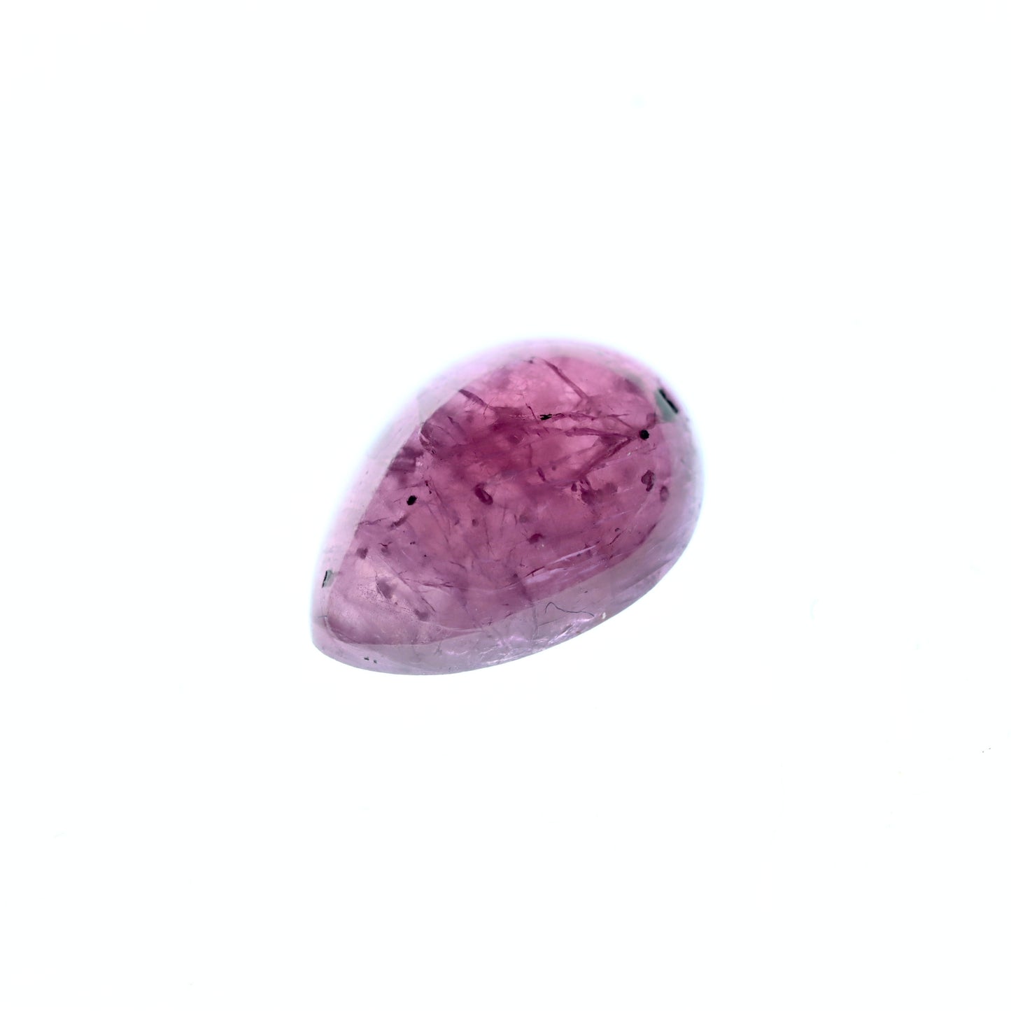 Pear Pinkish Red Ruby 2.45ct