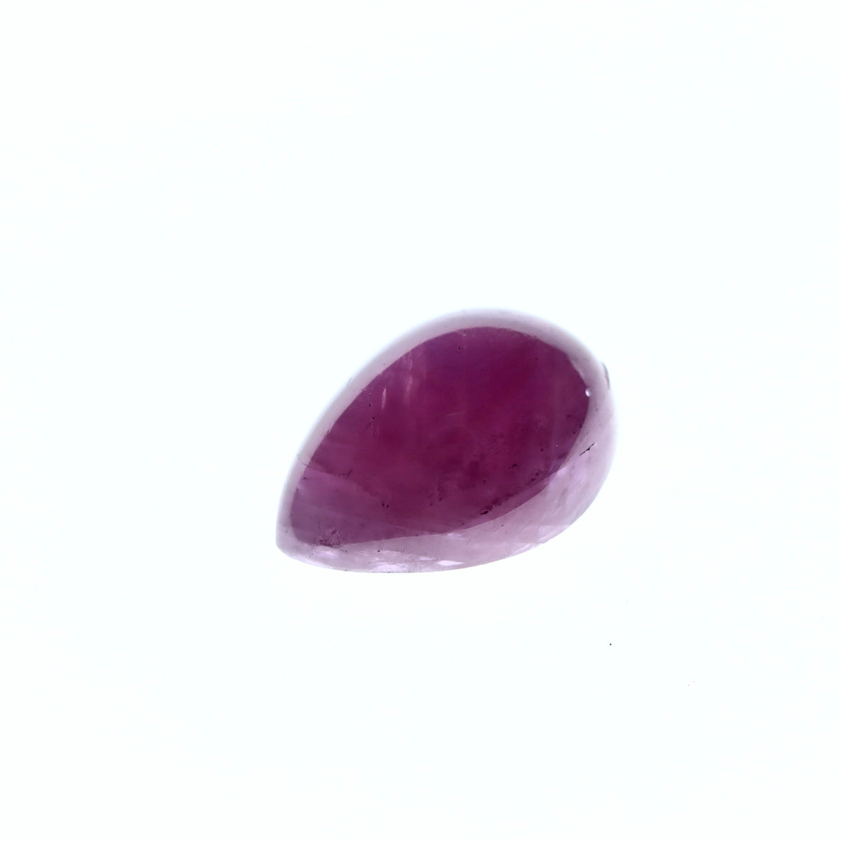 Oval Diamond Pinkish Red Ruby 2.54ct