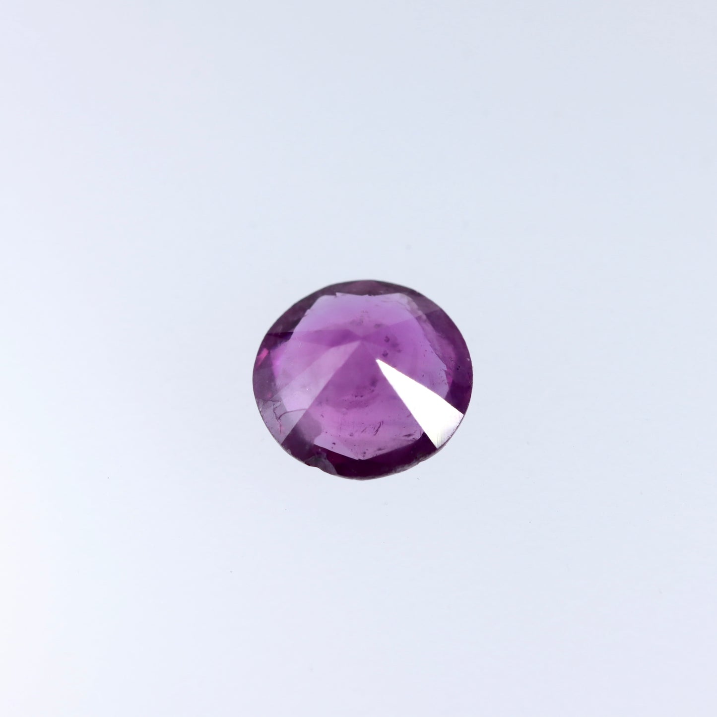 Oval Diamond Purple Red Ruby 1.03ct