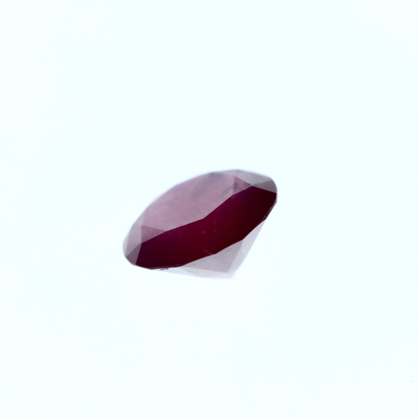 Round Pinkish Red Ruby 2ct