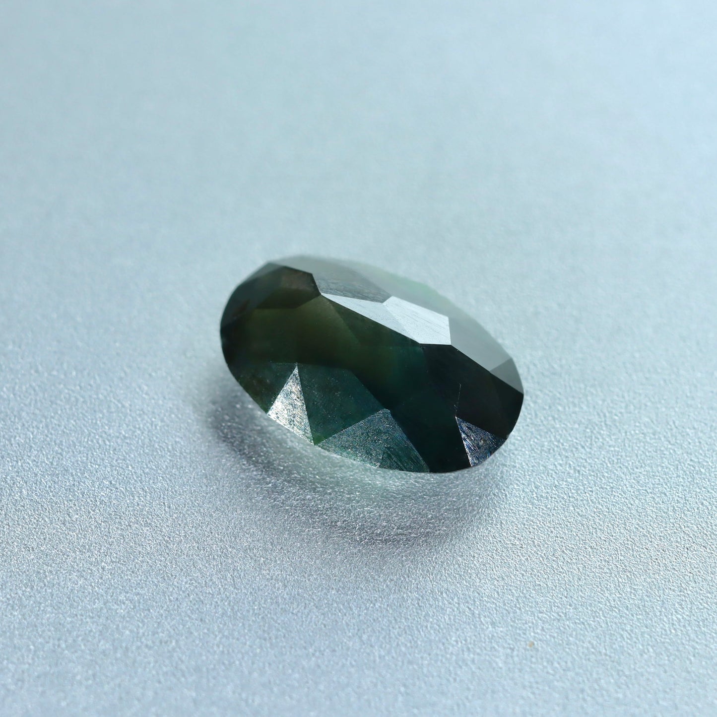 Oval Blue Green Sapphire 2.76ct