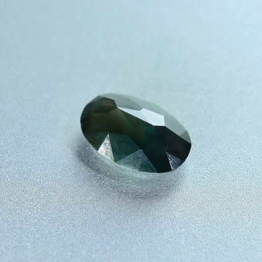 Oval Blue Green Sapphire 2.76ct